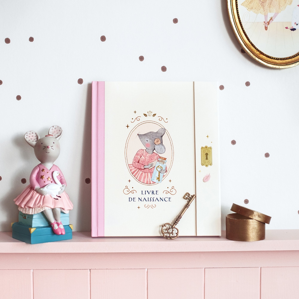 Livre de naissance La petite école de danse (80 pages) Moulin Roty