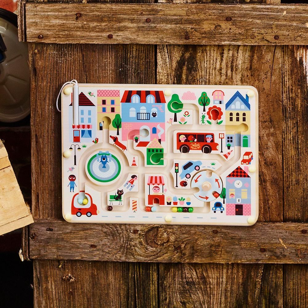 Labyrinthe magnétique Ma petite ville Vilac