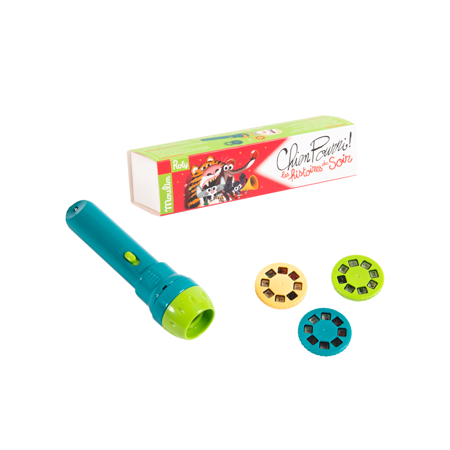 Lampe a histoires Chien Pourri tome 2 Moulin Roty