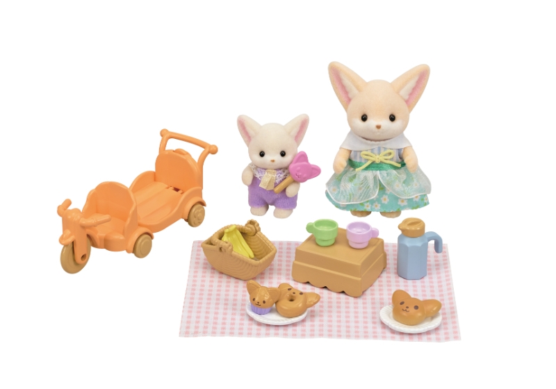 Le set de pique-nique des frères et sœurs fennec Sylvanian Families