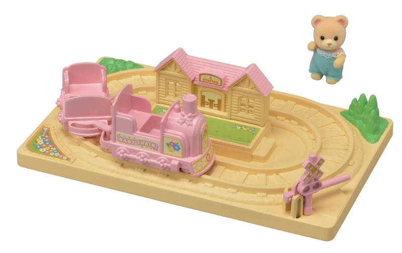 Le train tcoutchou des bebes Sylvanian Families