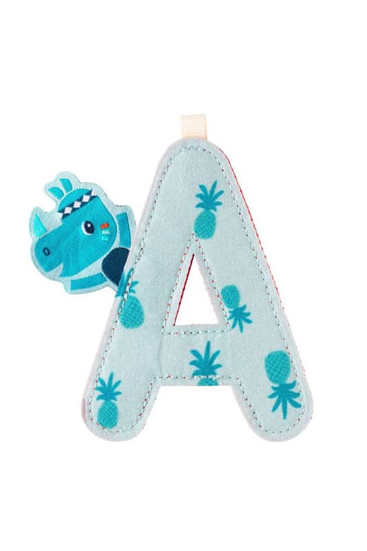 Lettre A Marius en tissu Lilliputiens