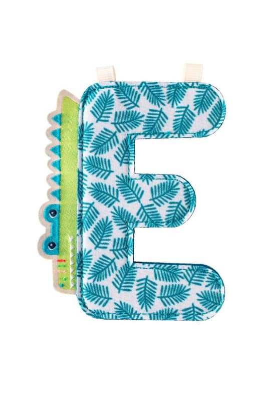 Lettre E Anatole en tissu Lilliputiens