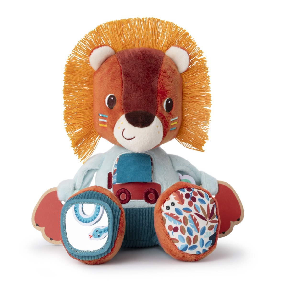 Peluche multi-activités Lion Jack Lilliputiens