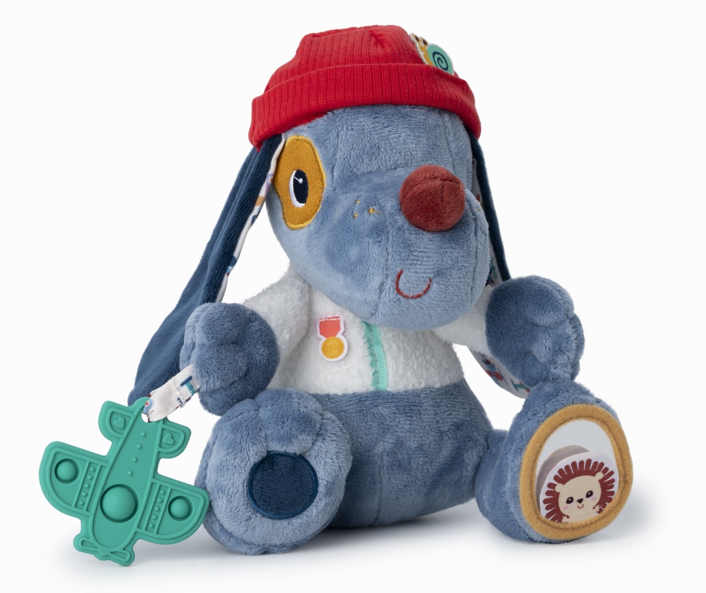 Peluche multi-activités chien Jules Lilliputiens