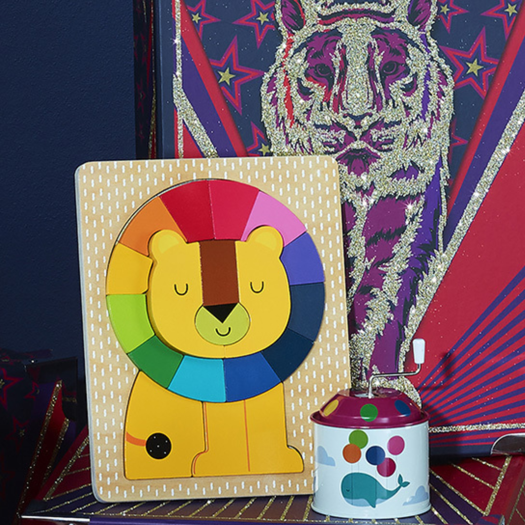 Puzzle a encastrer Lion Andy Westface Vilac