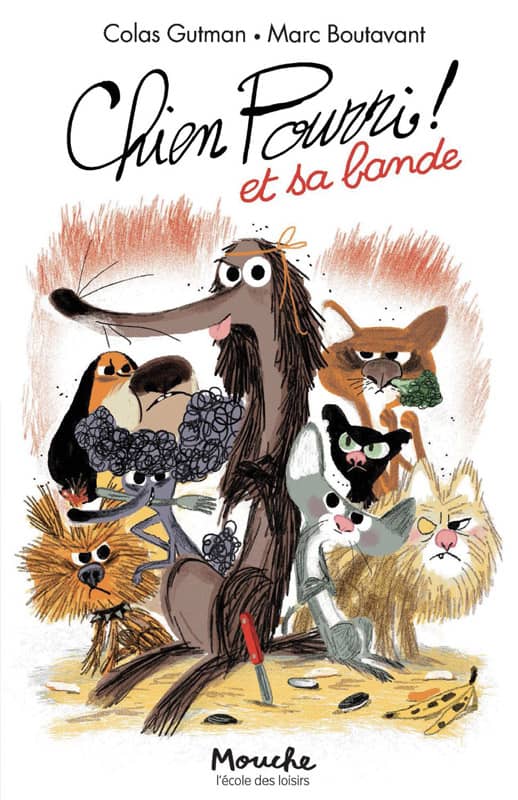 Livre Chien Pourri  et sa bande Ecole des loisirs