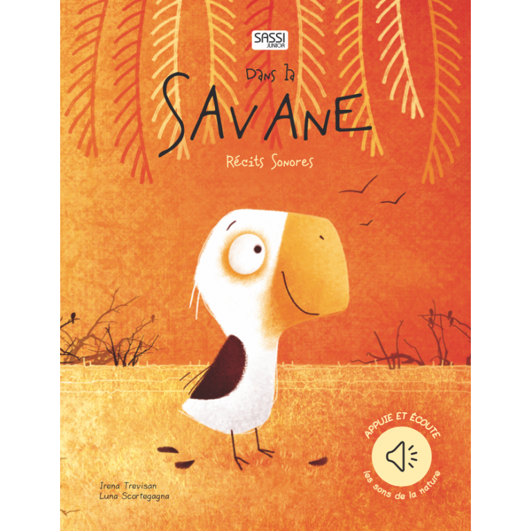 Livre sonore Dans la savane Sassi Junior