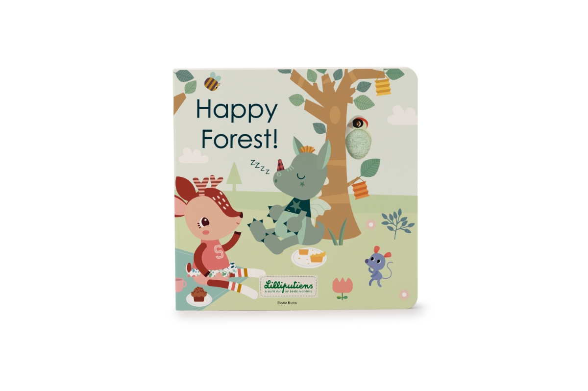 Livre tactile et sonore Happy forest Lilliputiens