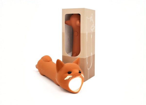 Lampe de poche en silicone Renard Little L