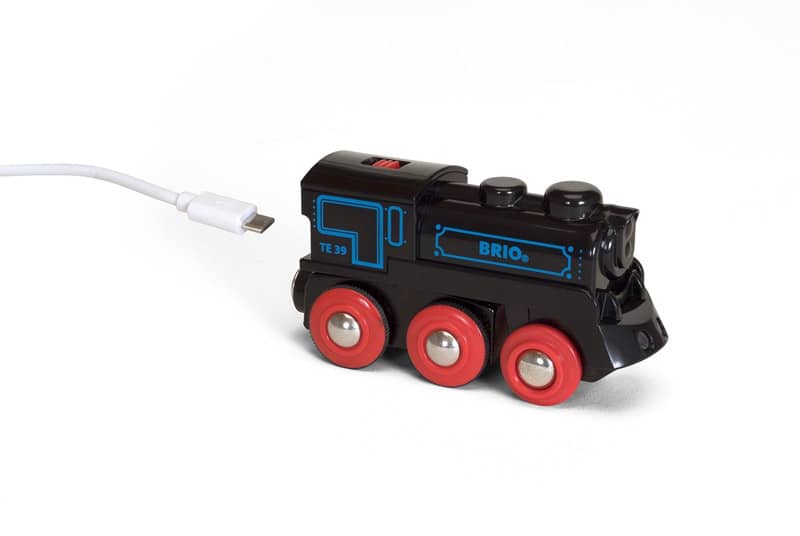 Locomotive rechargeable avec mini câble USB Brio - vue 4