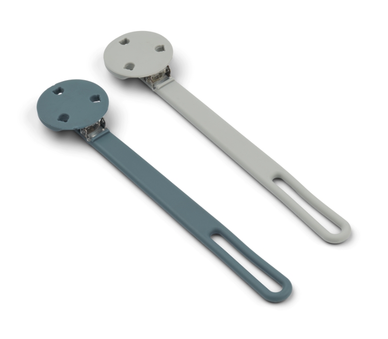 Lot de 2 attaches tetines Willow bleu Liewood