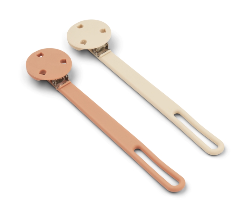 Lot de 2 attaches tetines Willow rose Liewood