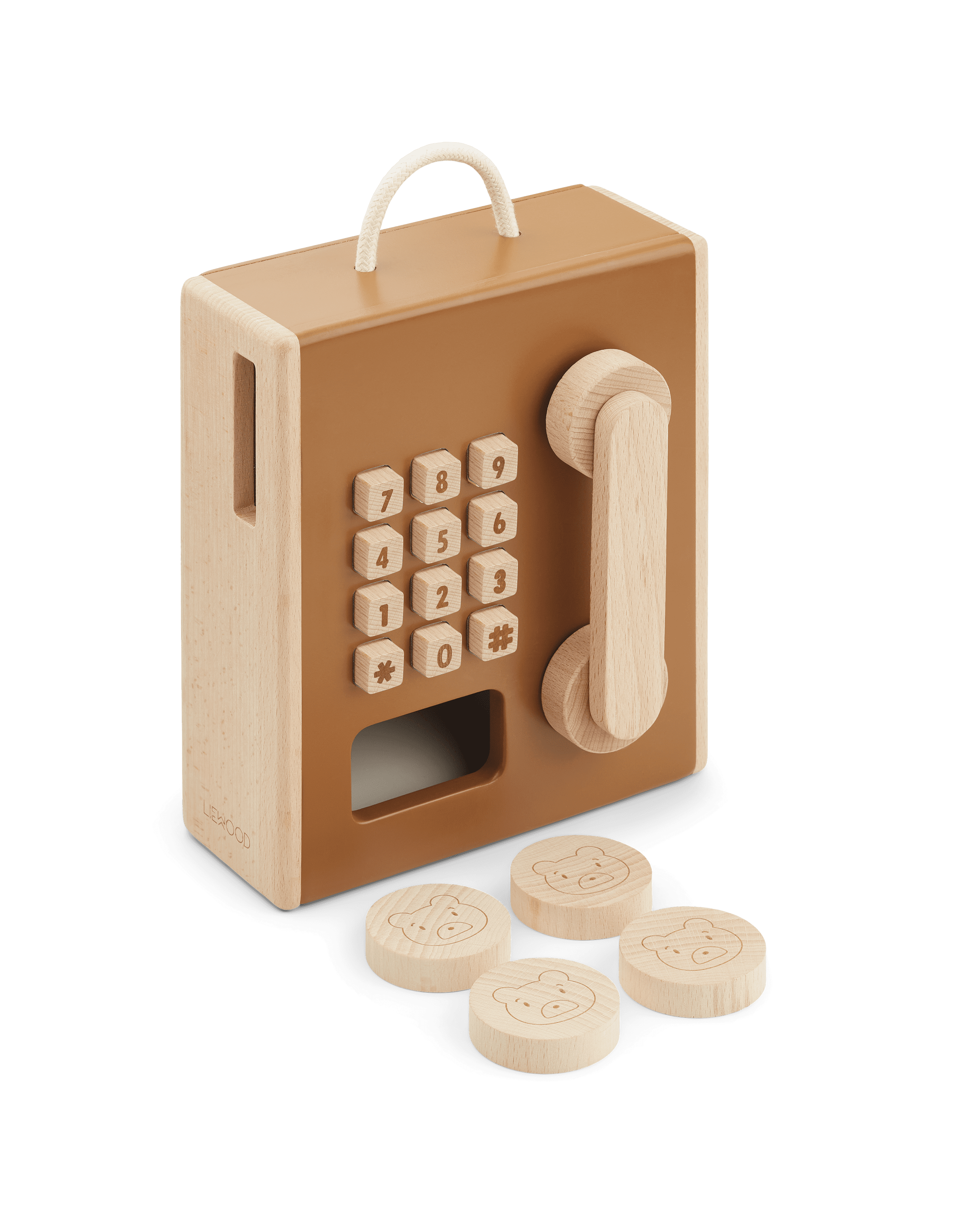 Téléphone Rufus caramel Liewood