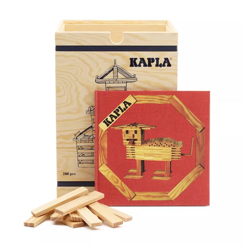 Jeu de construction Mallette 280 planchettes en bois Kapla