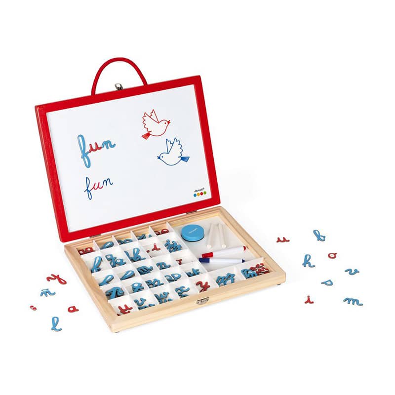 Mallette Essentiel de lettres cursives 4 en 1 Janod