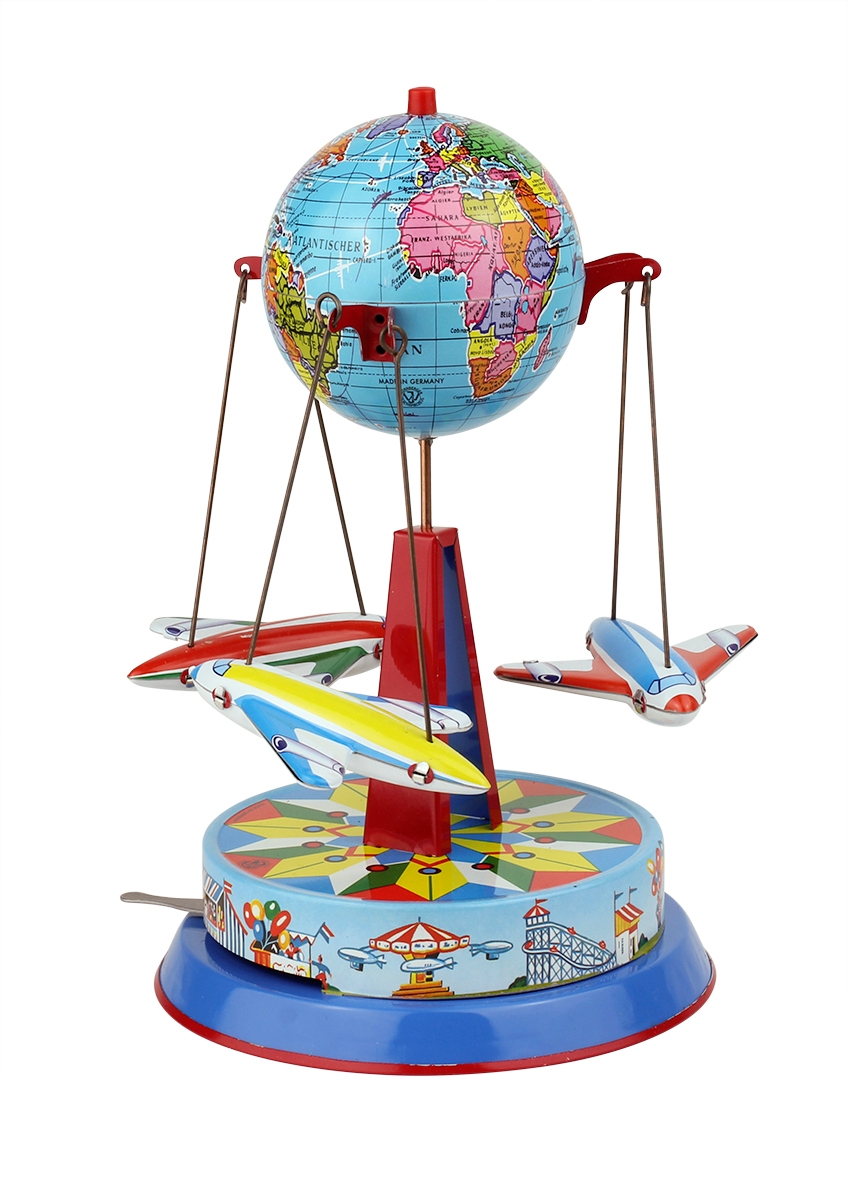 Manege globe avions mecanique Bass  Bass