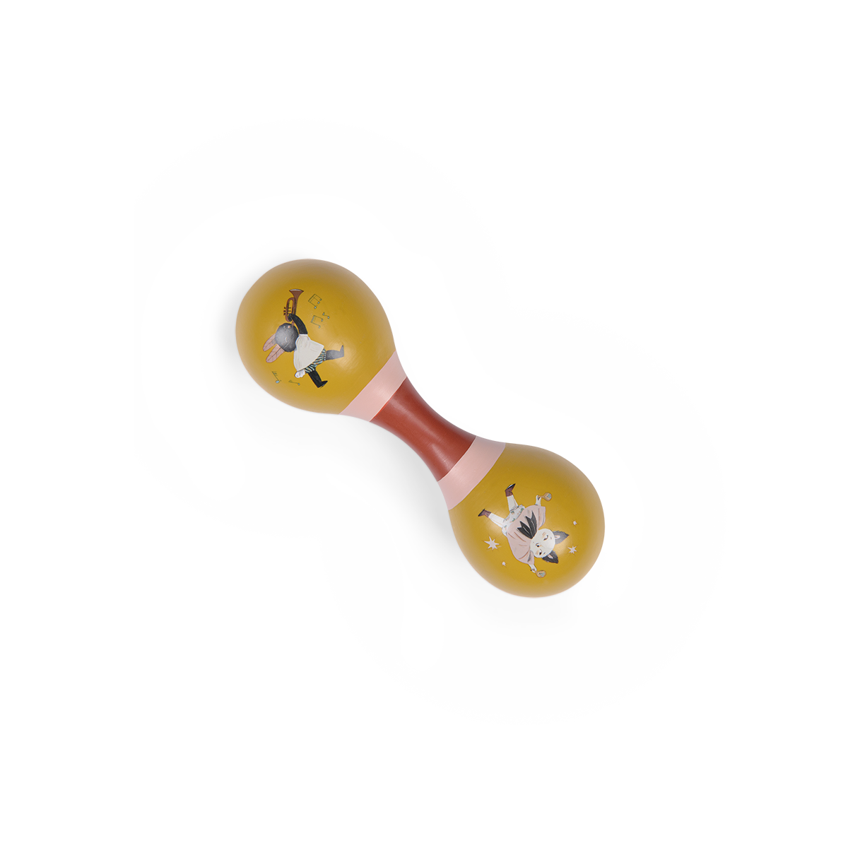 Maracas double ocre Apres la pluie