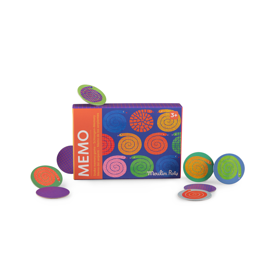 Memo des serpents Les Toupitis Moulin Roty