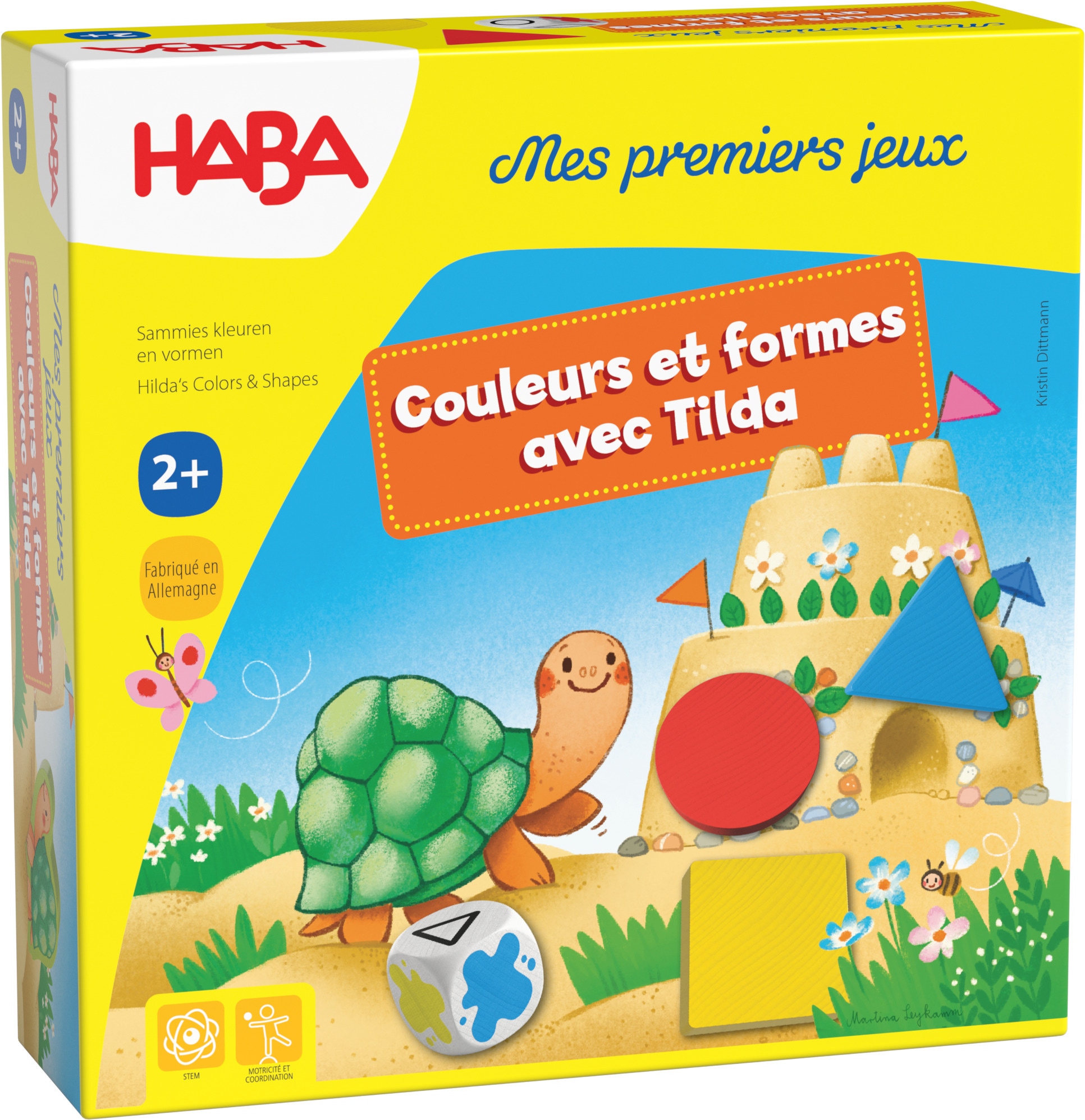 Mes premiers jeux Apprendre les couleurs et formes avec Tilda Haba 