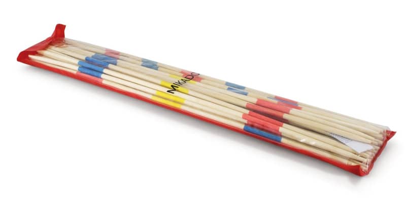 Jeu De Societe Mikado En Bois 18 Cm Pochette - vue 2