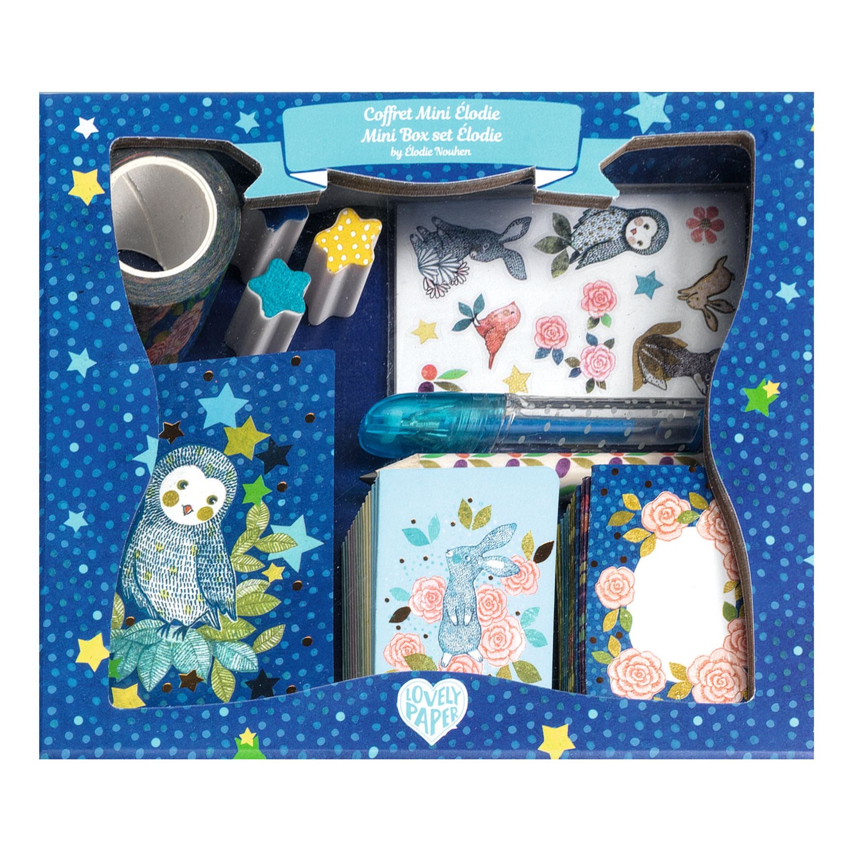 Mini coffret papeterie Elodie Djeco