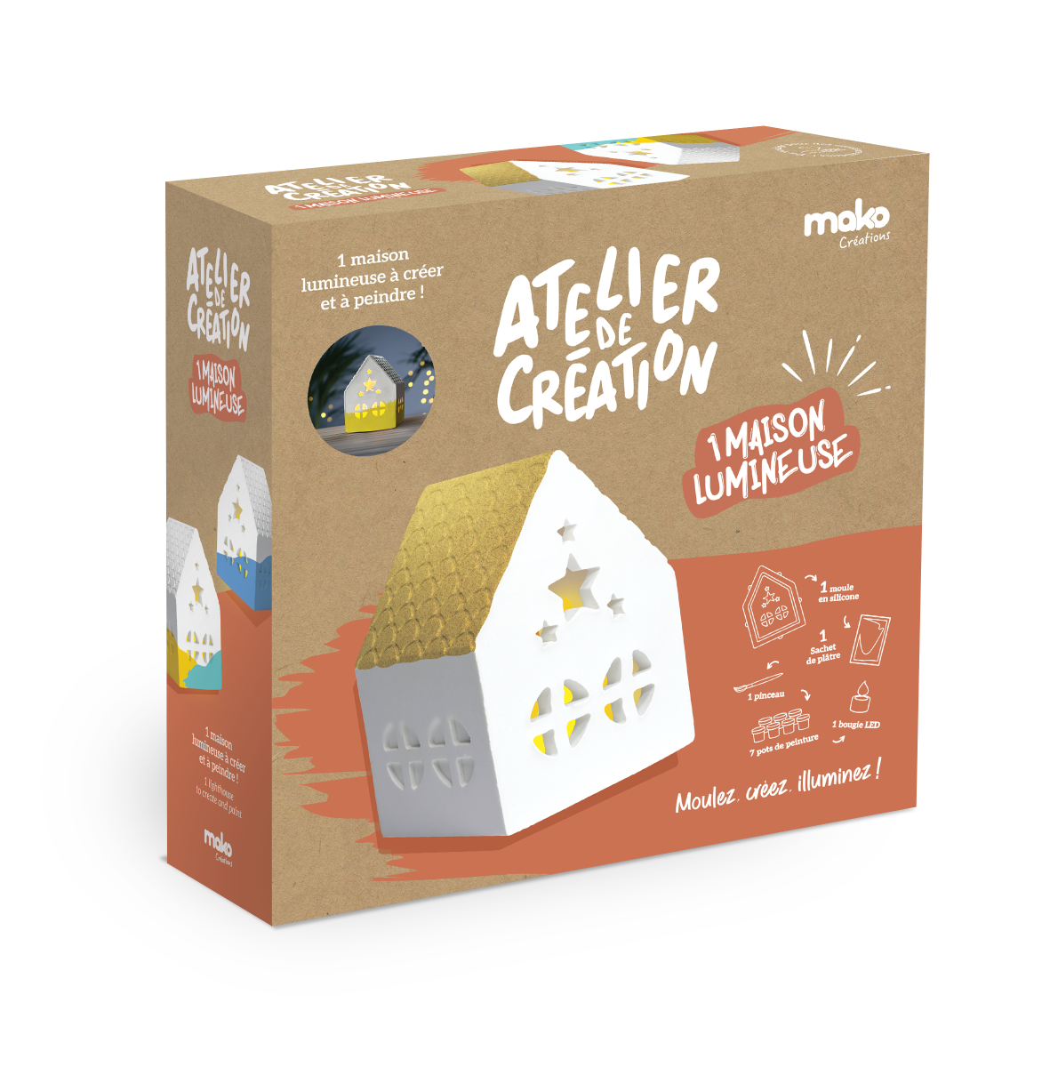 Atelier de création Maison lumineuse Mako Moulages