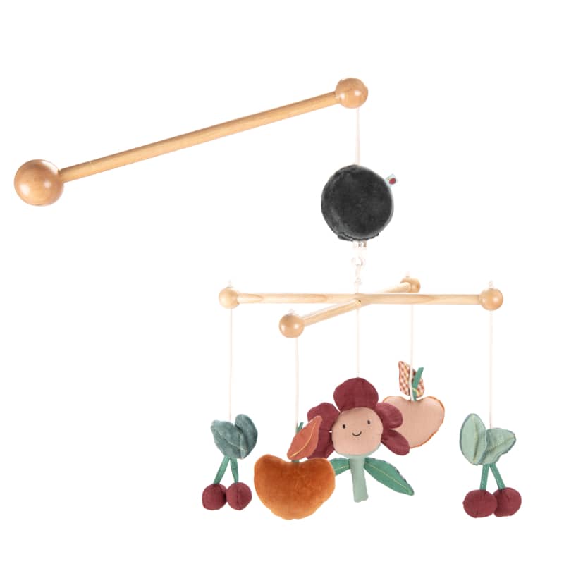 Mobile musical croisillon Pomme des bois Moulin Roty