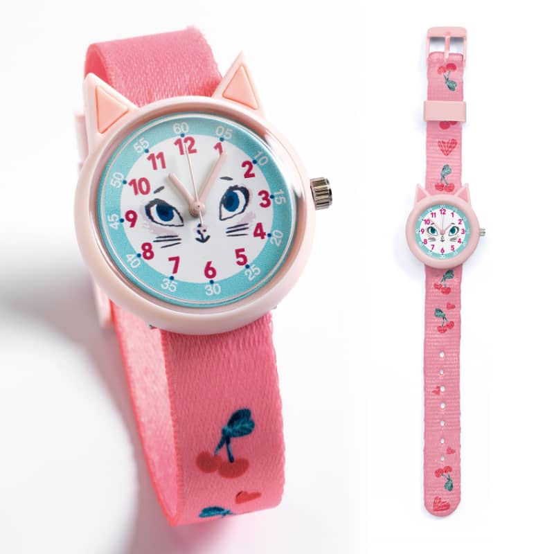 Montre enfant Chat Djeco