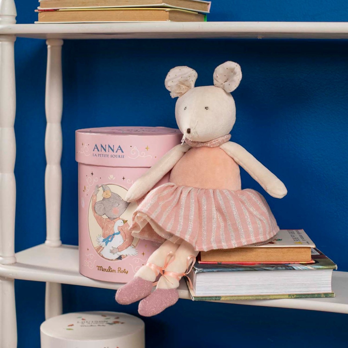 Peluche souris rose La petite ecole de danse