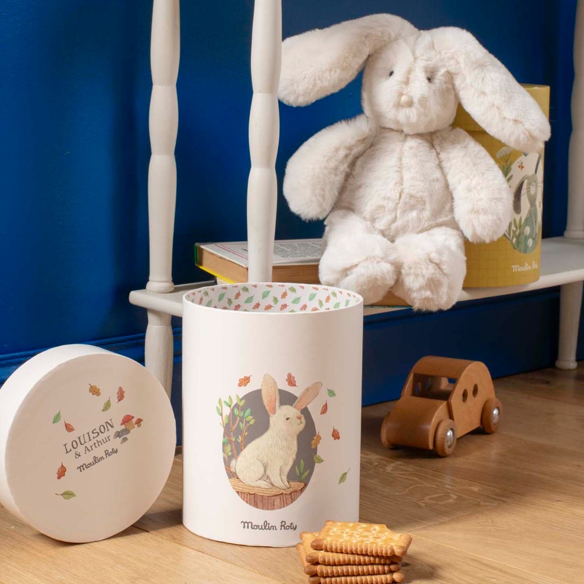 Poupee lapin Louison Arthur et Louison Moulin Roty