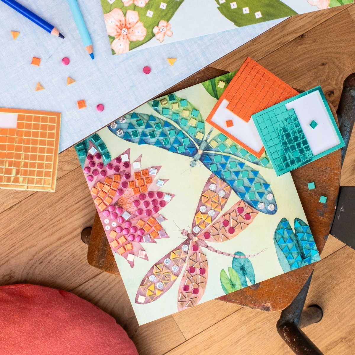 Coffret mosaiques Les Rosalies Moulin Roty