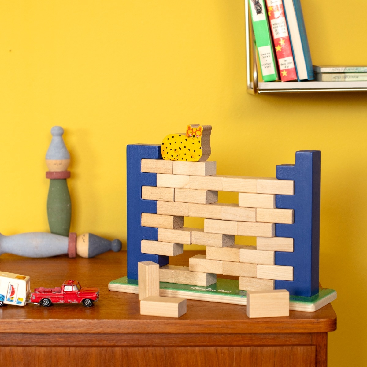 Mur vacillant en bois Les Toupitis Moulin Roty