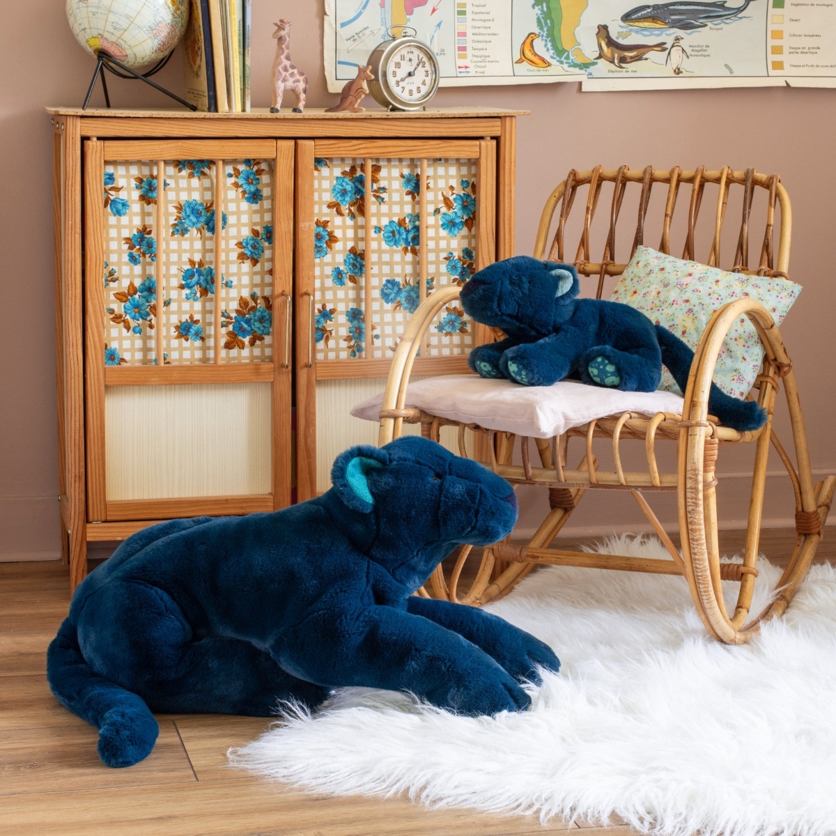 Peluche Grande panthere Tout autour du monde Moulin Roty