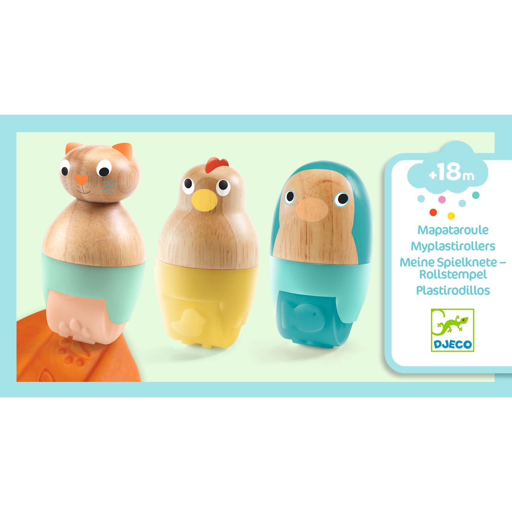 Pate a modeler Mapataroule Djeco