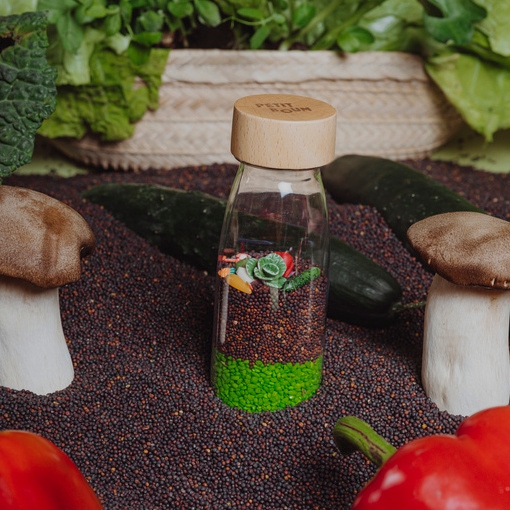 Bouteille sensorielle Veggies Petit Boum