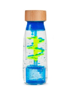 Bouteille sensorielle Move Spirale bleue Petit Boum