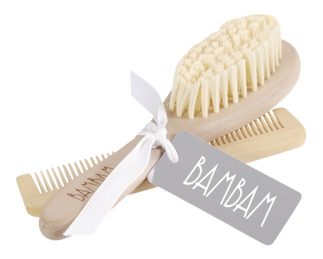 Peigne et brosse a cheveux bebe BamBam