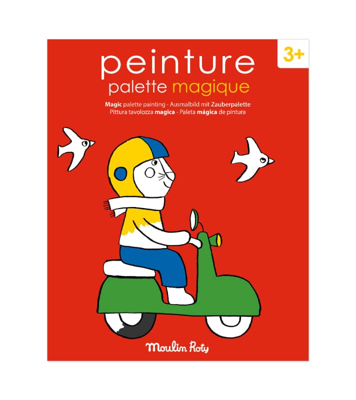Peinture palette magique Les Popipop Moulin Roty