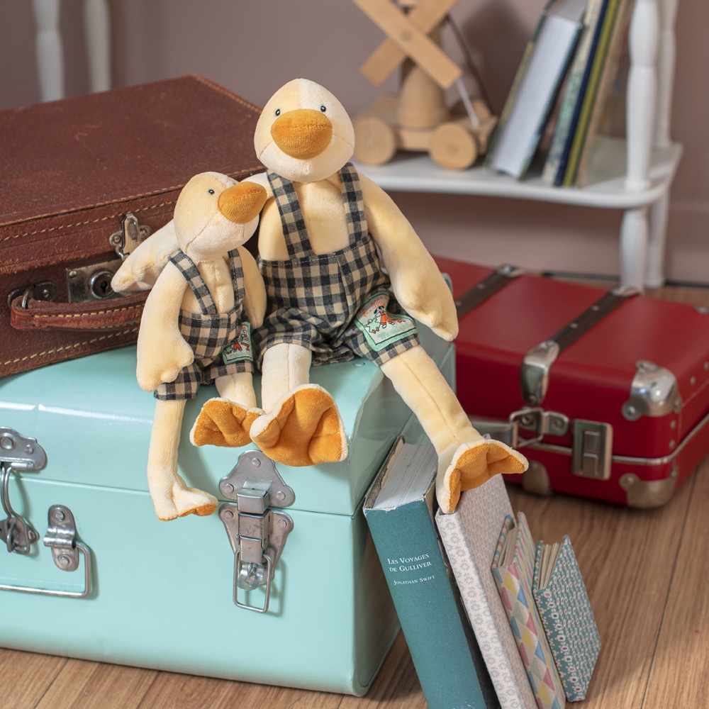 Peluche Amédée le canard Les Petits Frères Moulin Roty