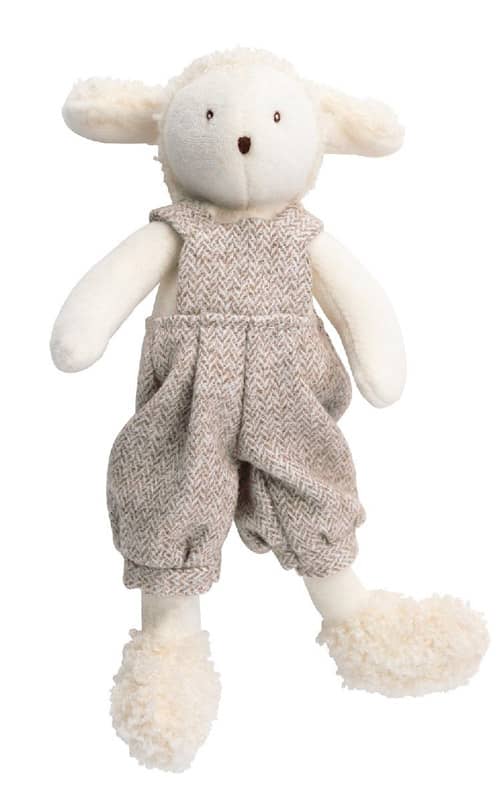Peluche Albert le Mouton Les ToutPetits La Grande Famille Moulin Roty 