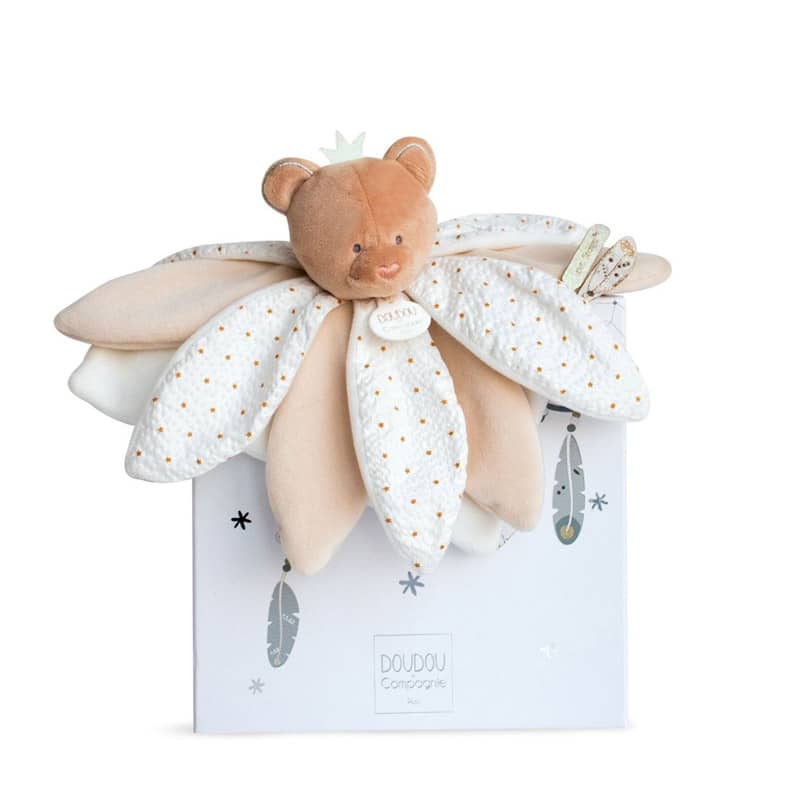 Peluche AttrapeReve Ours Doudou Petales Doudou  Compagnie