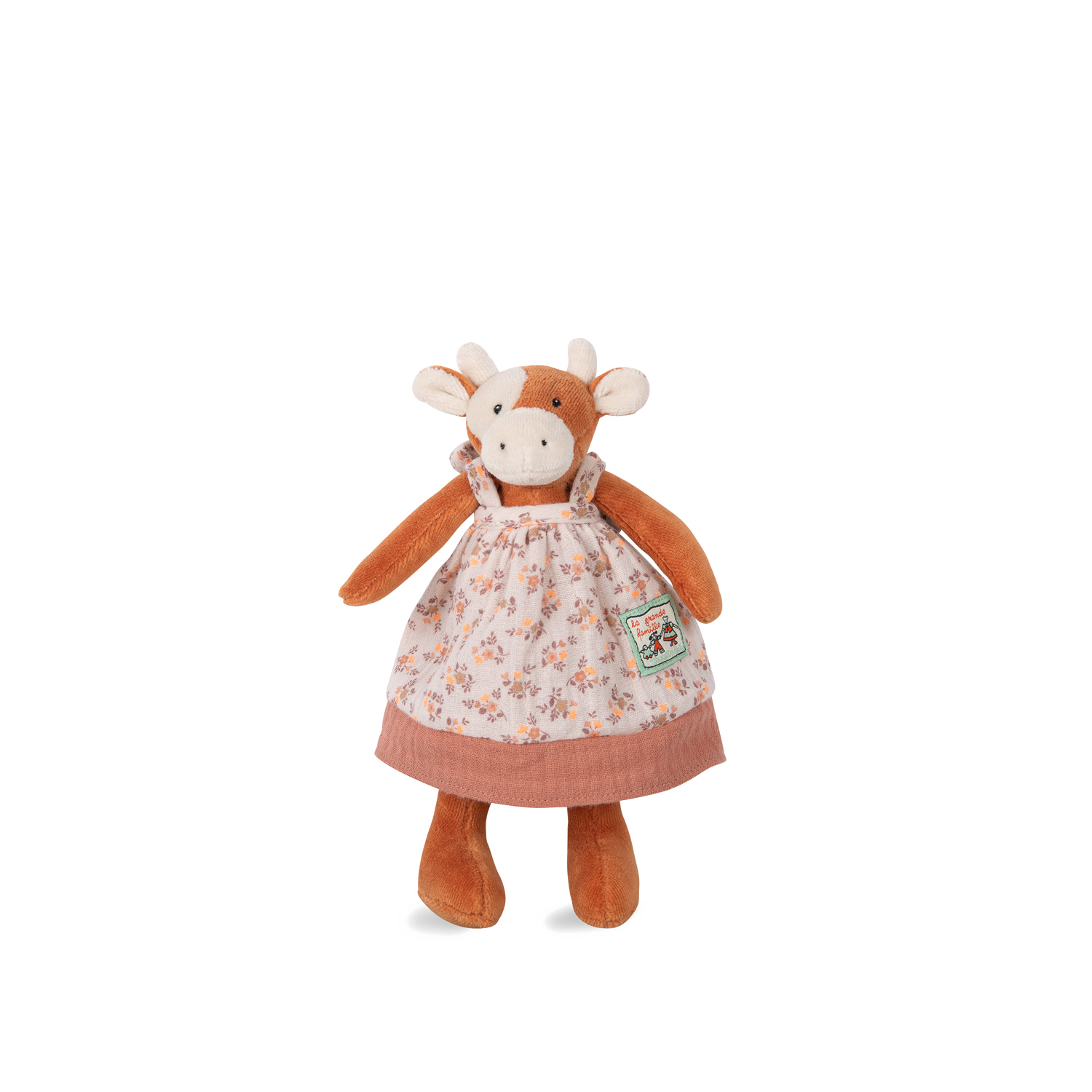 Peluche Charlotte la vache Les Toutpetits La Grande Famille Moulin Roty