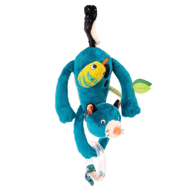 Peluche d'activites a suspendre Zimba Dans la jungle Moulin Roty