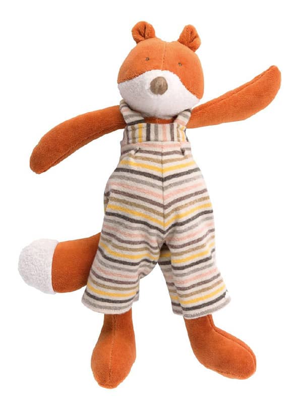 Peluche Gaspard le renard Les Petits Freres La Grande Famille Moulin Roty 