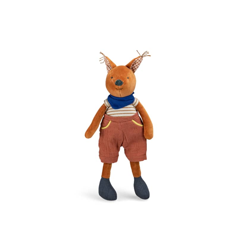 Peluche Harry l'ecureuil Pomme des bois Moulin Roty