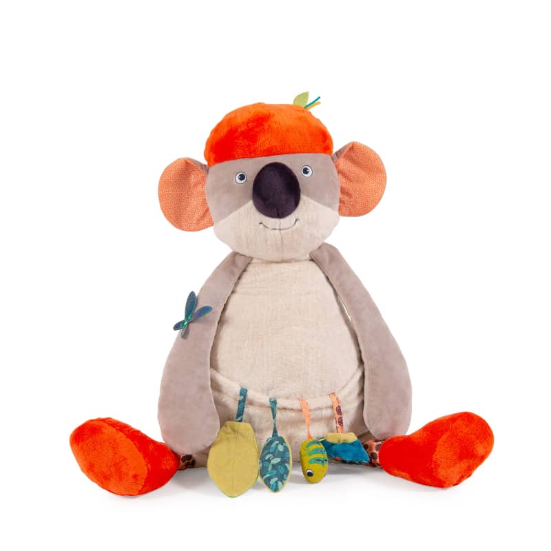 Peluche Koala geant d'activites Dans la jungle Moulin Roty