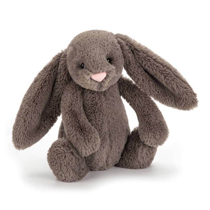 Peluche Lapin Bashful Taupe 31cm Jellycat