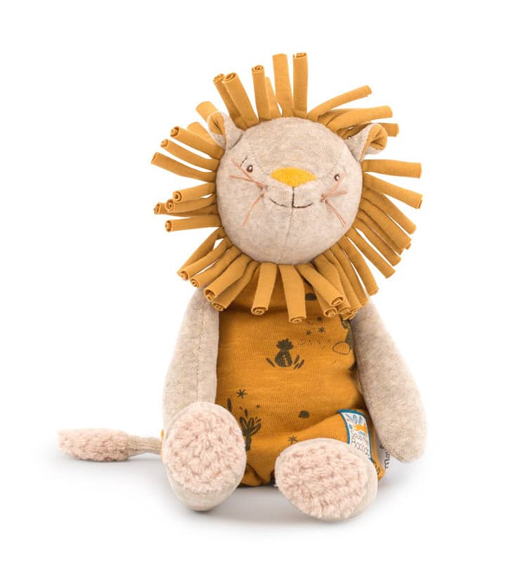 Peluche Lion Paprika Sous mon baobab Moulin Roty