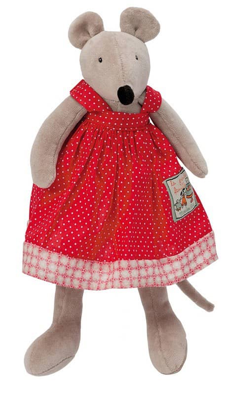 Peluche Nini la souris Les Petits Freres La Grande Famille Moulin Roty 